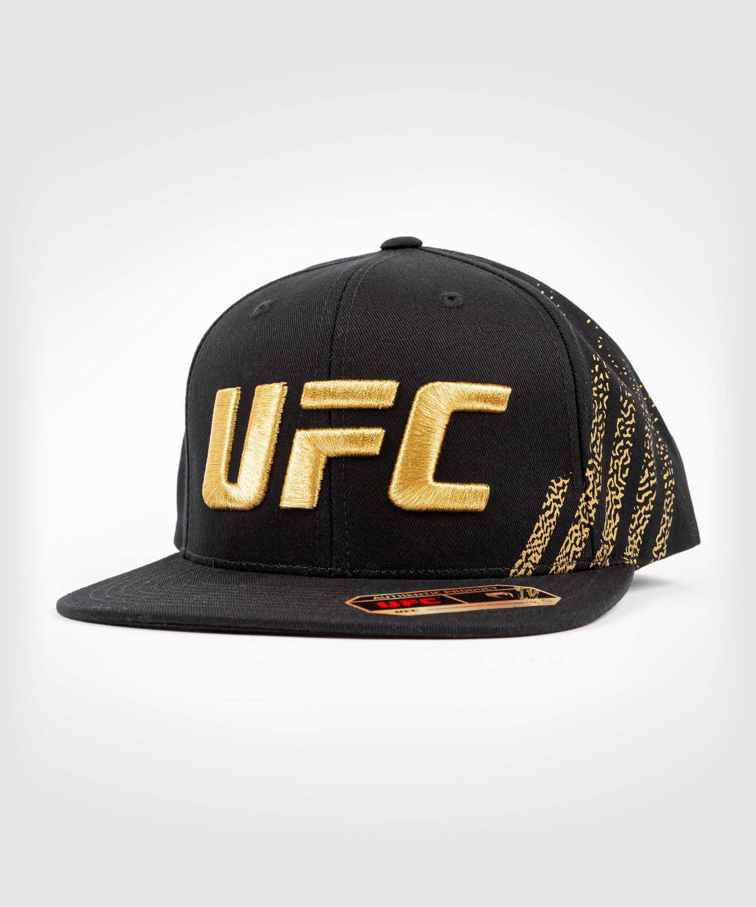 UFC Venum AUTHENTIC FIGHT NIGHT CHAMPION Snapback, Fekete/Arany