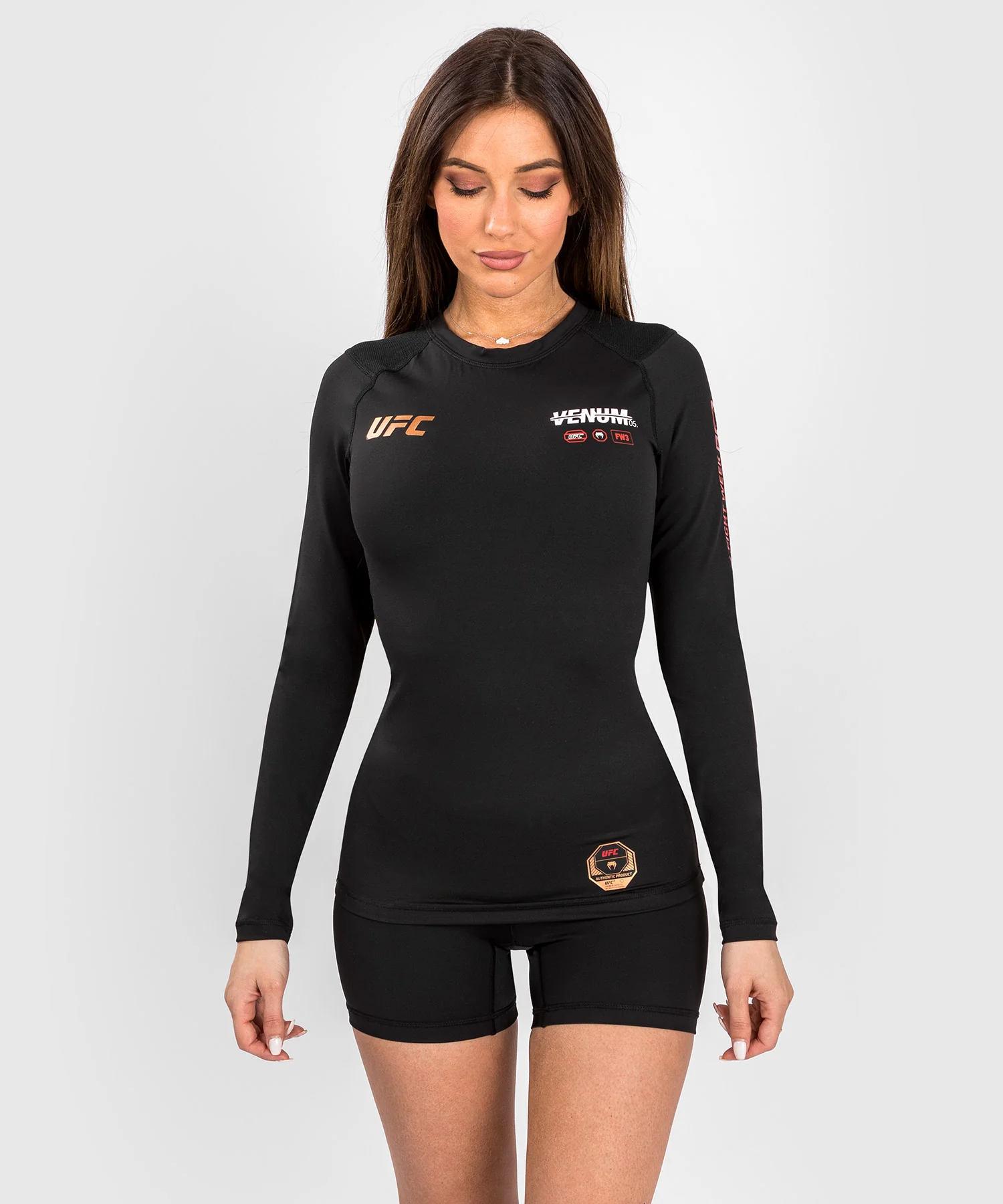 UFC ADRENALINE BY VENUM FIGHT WEEK PERFORMANCE Női Rashguard, hosszú ujjú
