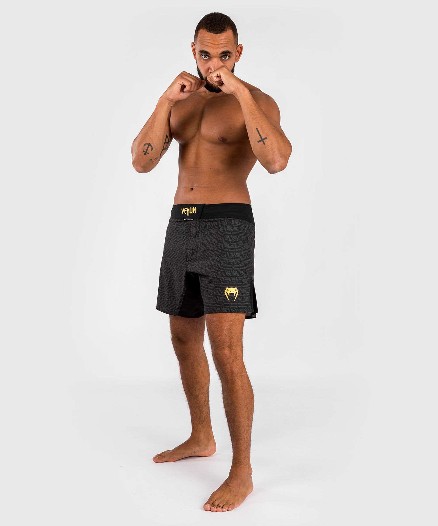 VENUM ARES 2.0 Fightshort, Fekete/Arany