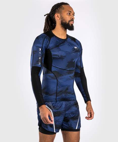 VENUM ELECTRON 3.0 Rashguard, Hosszú ujjú, Navy