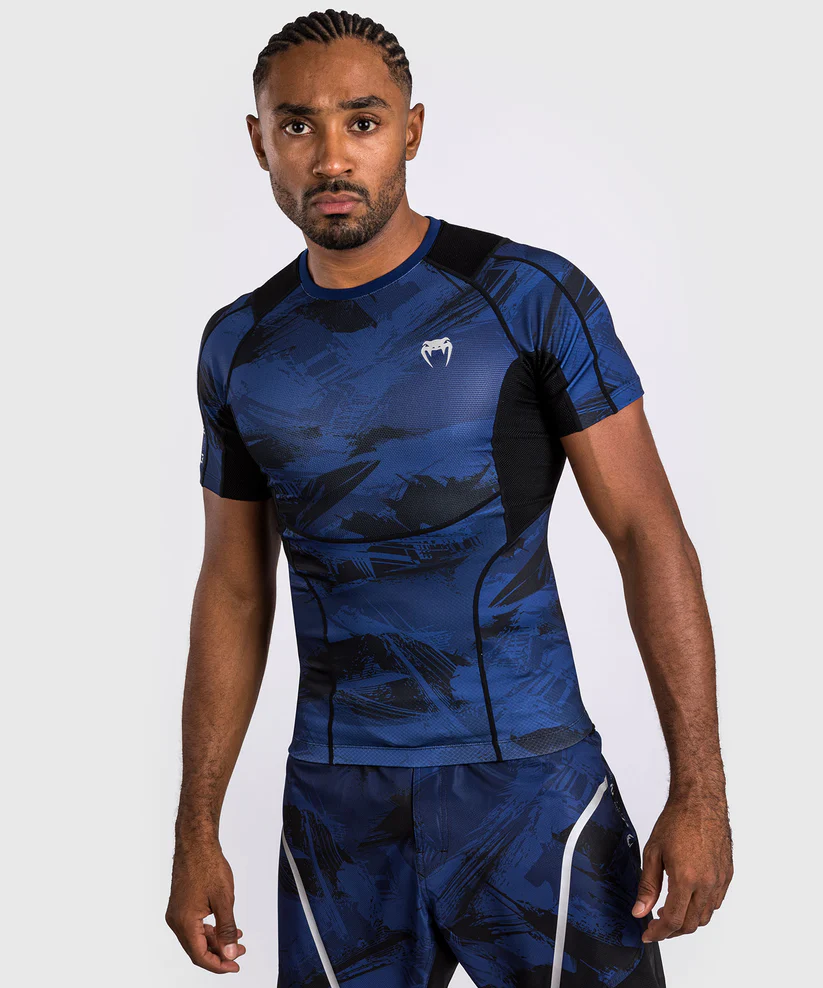 VENUM ELECTRON 3.0 Rashguard, Rövid ujjú, Navy