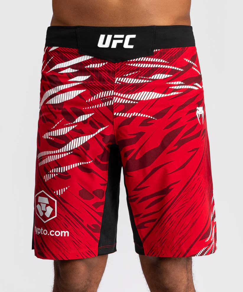 UFC FUSION By Venum AUTHENTIC FIGHT NIGHT Fightshort, Long Fit,  Piros
