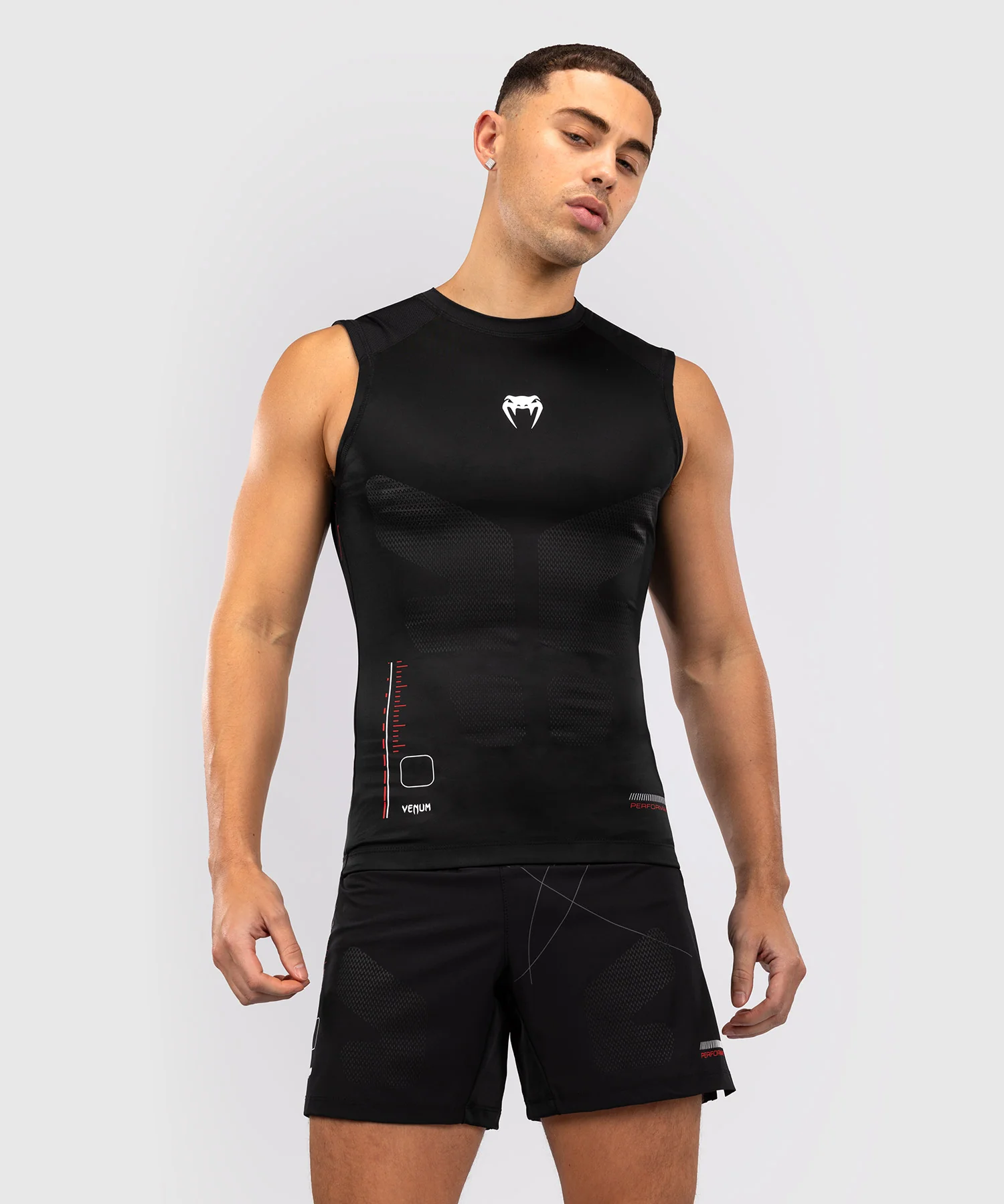 VENUM TACTICAL XT Rashguard, Ujjatlan, Fekete