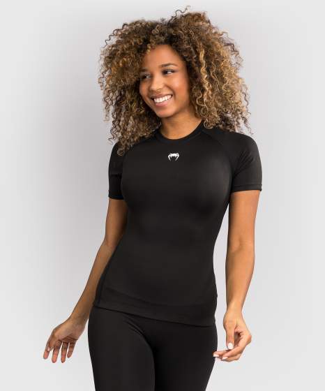 VENUM AERO XT Női Rashguard, Rövid ujjú, Fekete