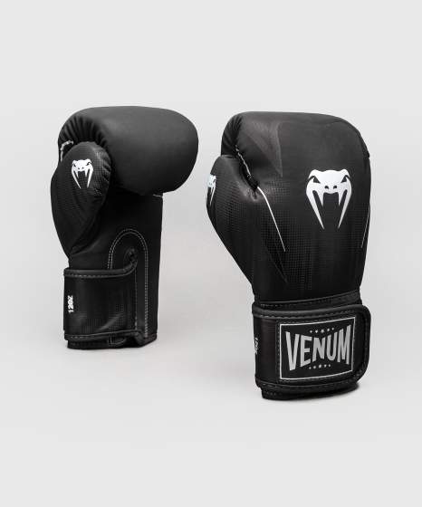 VENUM STEALTH Boxkesztyű, Fekete/Fehér