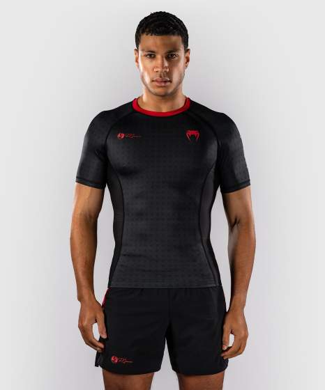 VENUM X ROGER GRACIE SIGNATURE Rashguard, Rövid ujjú, Fekete