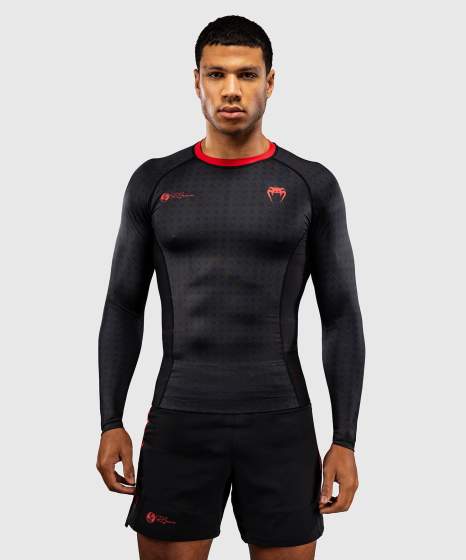 VENUM X ROGER GRACIE SIGNATURE Rashguard, Hosszú ujjú, Fekete