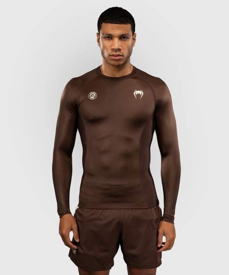 VENUM X ROGER GRACIE ACADEMY Rashguard, Hosszú ujjú, Barna