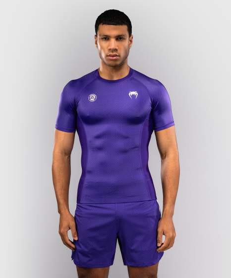 VENUM X ROGER GRACIE ACADEMY Rashguard, Rövid ujjú, Lila