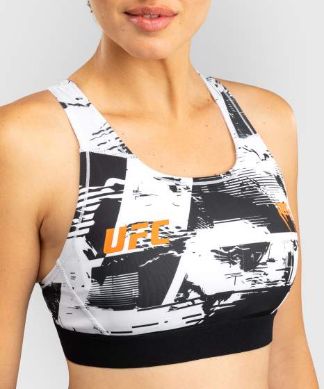 UFC ZENITH by Venum AUTHENTIC FIGHT WEEK Sportmelltartó, Fekete/Fehér