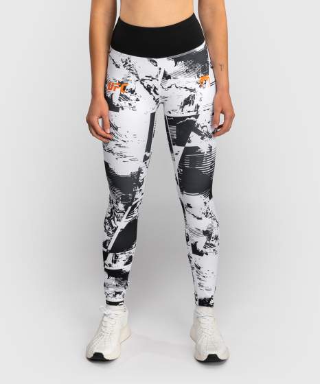UFC ZENITH by Venum AUTHENTIC FIGHT WEEK Női Legging, Fehér/Fekete
