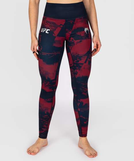 UFC ZENITH by Venum AUTHENTIC FIGHT WEEK Női Legging, Burgundy/Fekete