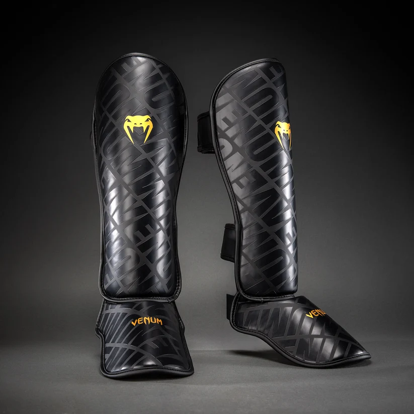 VENUM CONTENDER 1.5 XT 3D Sípcsontvédő, Fekete/Arany
