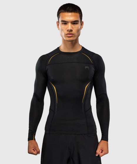 VENUM G-CORE Rashguard, Hosszú ujjú, Fekete/Arany