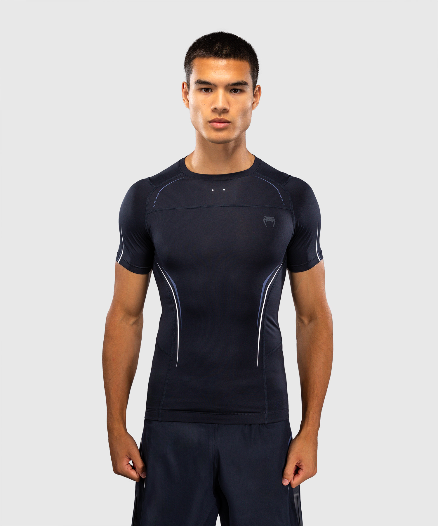 VENUM G-CORE Rashguard, Rövid ujjú, Navy