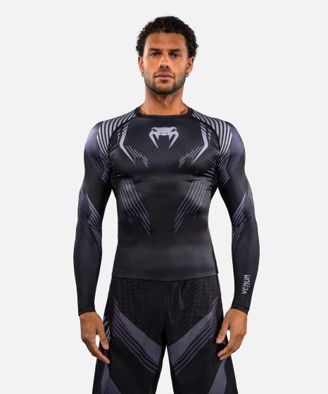VENUM NO-GI 6.0 Rashguard, Hosszú ujjú, Fekete/Szürke