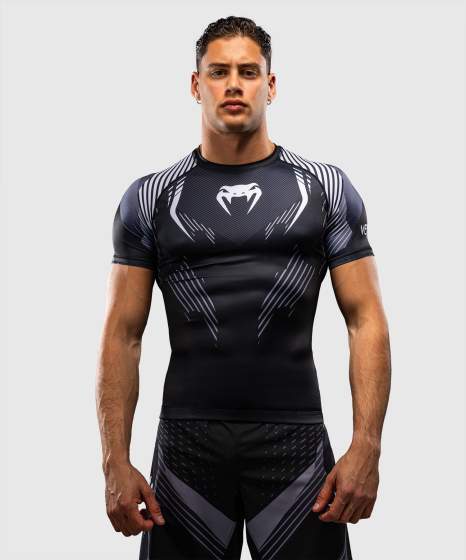 VENUM NO-GI 6.0 Rashguard, Rövid ujjú, Fekete/Fehér