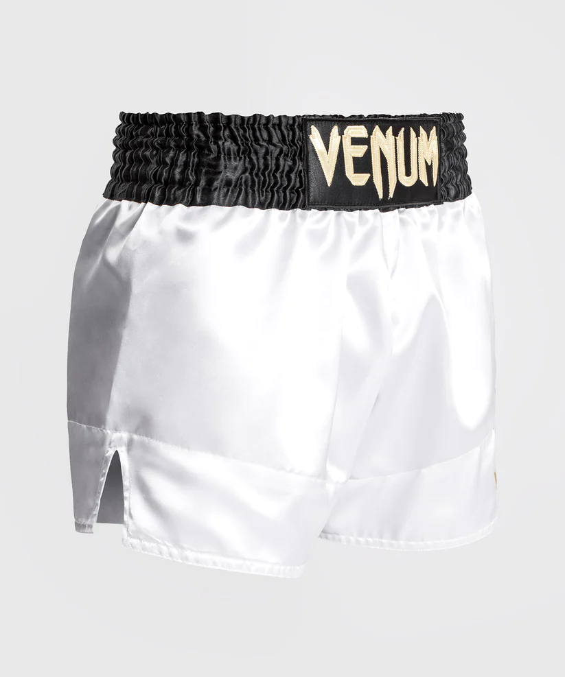 VENUM CLASSIC Thai Nadrág, Fehér/Fekete/Arany