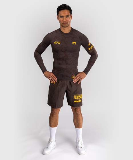 UFC FUSION BY VENUM FIGHT WEEK Rashguard, Hosszú ujjú, Barna