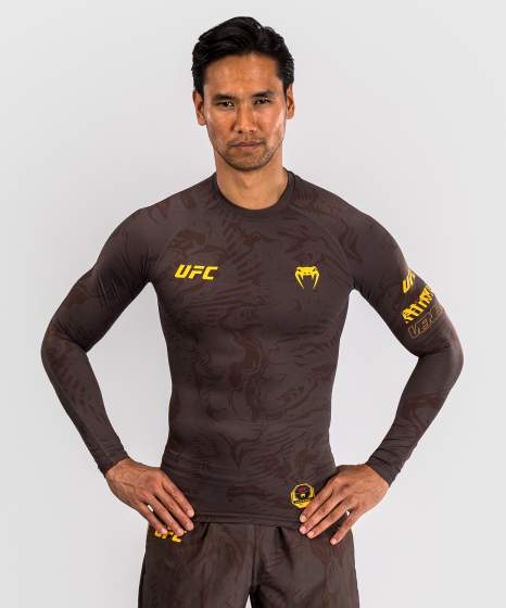 UFC FUSION BY VENUM FIGHT WEEK Rashguard, Hosszú ujjú, Barna