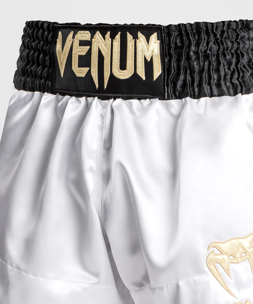VENUM CLASSIC Thai Nadrág, Fehér/Fekete/Arany