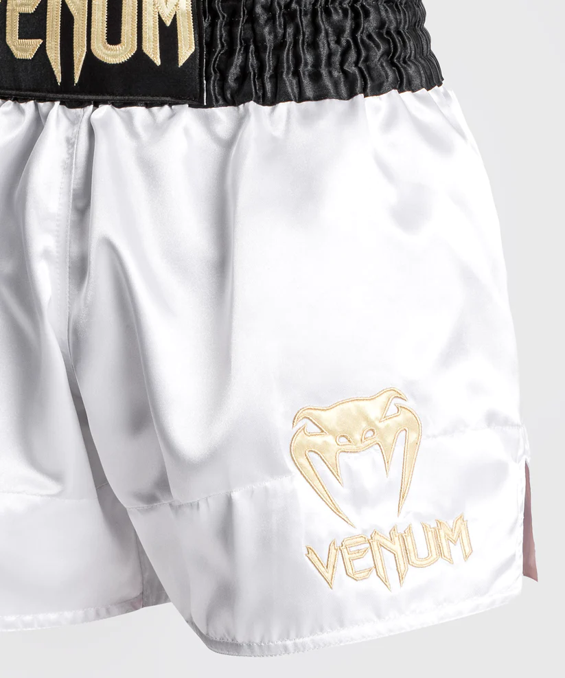 VENUM CLASSIC Thai Nadrág, Fehér/Fekete/Arany