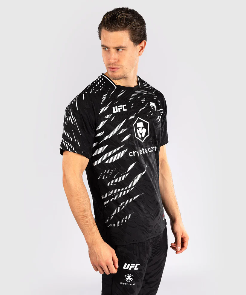 UFC FUSION By Venum AUTHENTIC FIGHT NIGHT Dry Tech póló, Fekete/Fehér