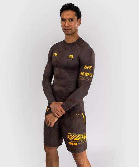 UFC FUSION BY VENUM FIGHT WEEK Rashguard, Hosszú ujjú, Barna
