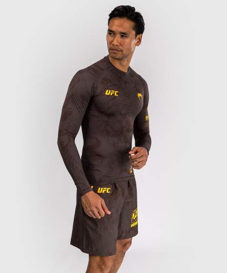UFC FUSION BY VENUM FIGHT WEEK Rashguard, Hosszú ujjú, Barna