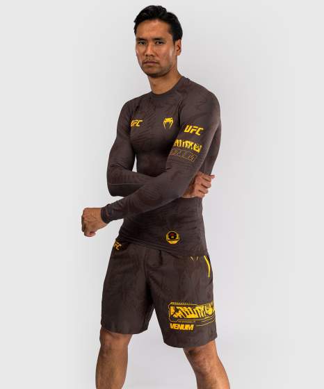 UFC FUSION BY VENUM FIGHT WEEK Rashguard, Hosszú ujjú, Barna