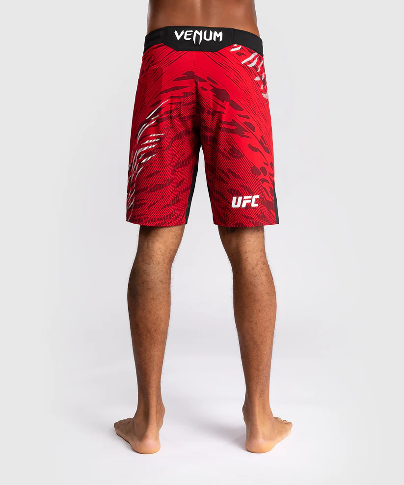 UFC FUSION By Venum AUTHENTIC FIGHT NIGHT Fightshort, Long Fit,  Piros