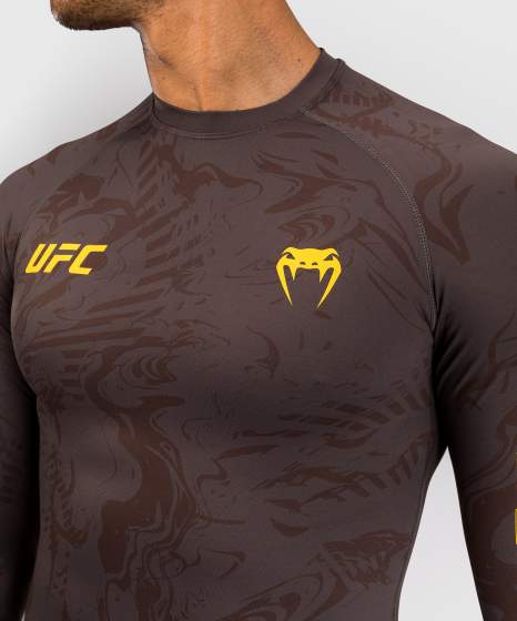 UFC FUSION BY VENUM FIGHT WEEK Rashguard, Hosszú ujjú, Barna